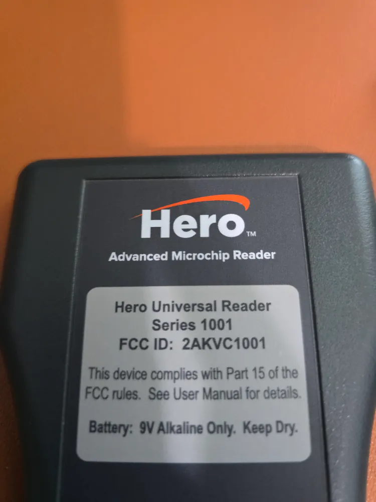 outside of the bottom half shown, with Hero branding and no sign of screw