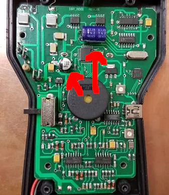 Certified Sample from 2017 filing: one large and one small capacitor